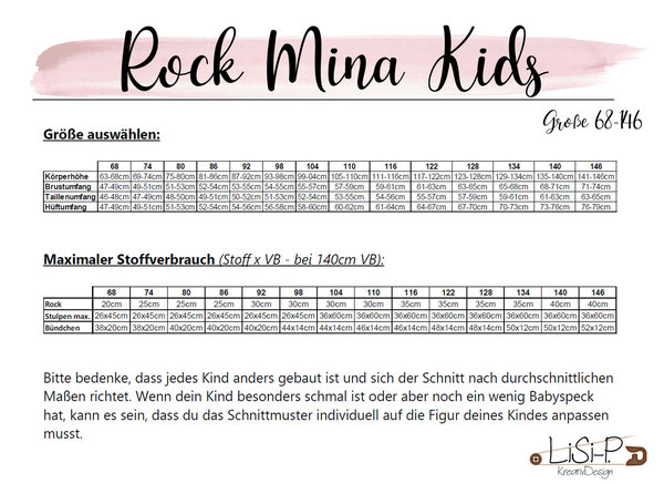 Kombi E-Books Rock "Mina Ladys" & "Mina Kids" [Digital]