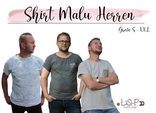 E-Book Shirt "Malu Herren" S-XXL [Digital]